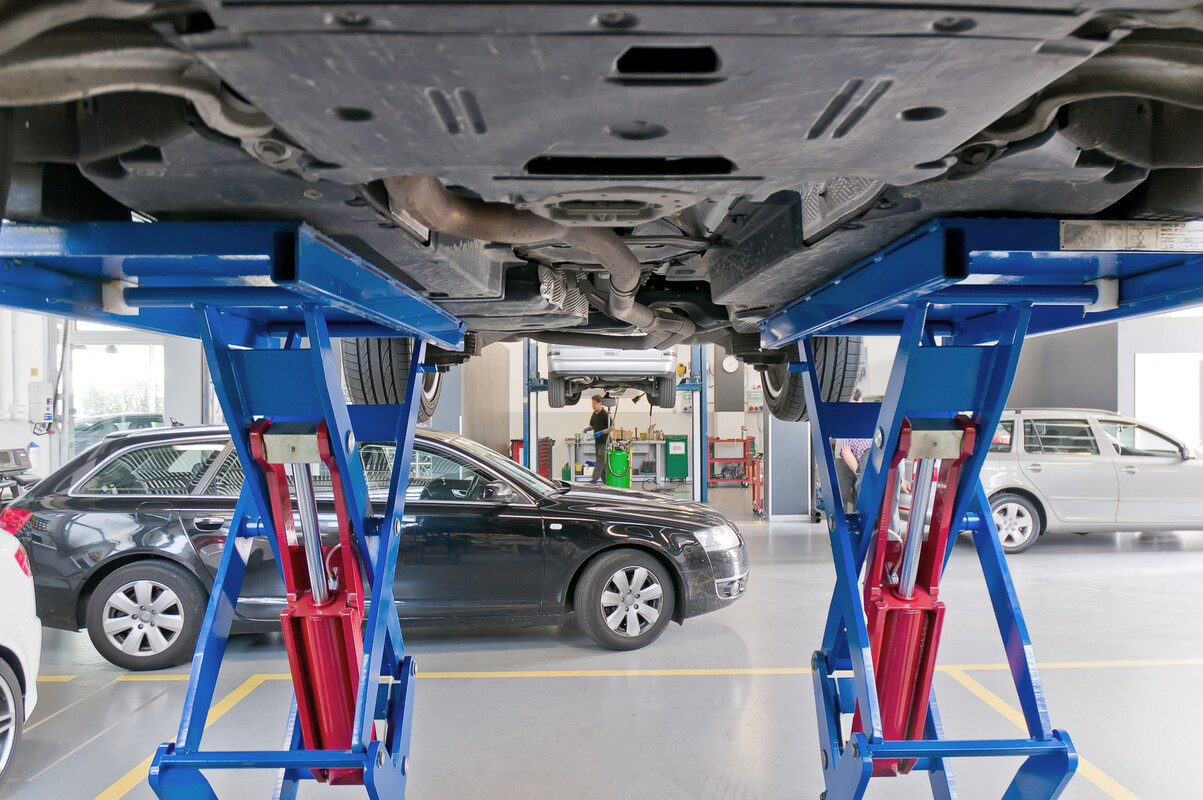 Vano motore con impianto GPL installato